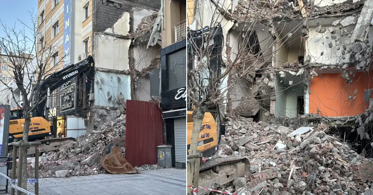 Sivas’ta yıkım çalışmasında hasar: 21 daire tahliye edildi - Gündem Haberleri