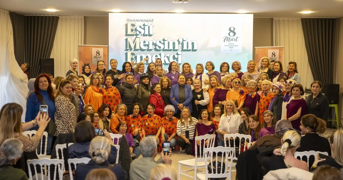Mersin’de 8 Mart ‘Eşit Mersin’in Emekçi Kadınları’ vurgusuyla kutlandı - Gündem Haberleri