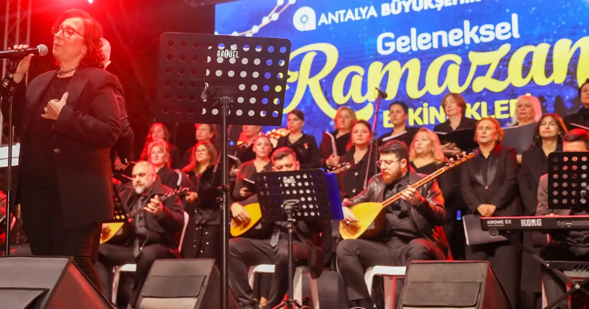 Antalya Ramazan etkinliklerinde ‘Türkülerle Kadın’ konseri - Gündem Haberleri