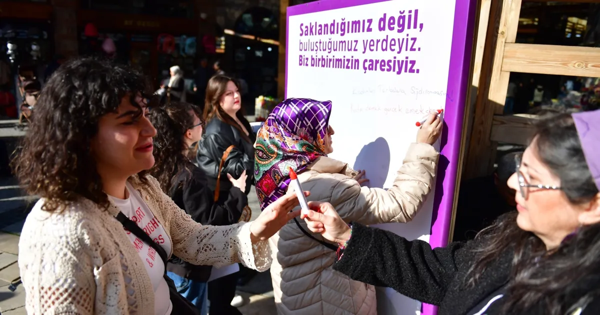 Bursa’da kadınlardan 'şiddetsiz ve eşit yaşam' talebi - Gündem Haberleri