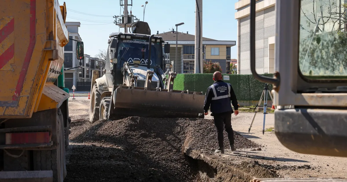 Sakarya'da Yağcılar Mahallesi yeni altyapısıyla güvende