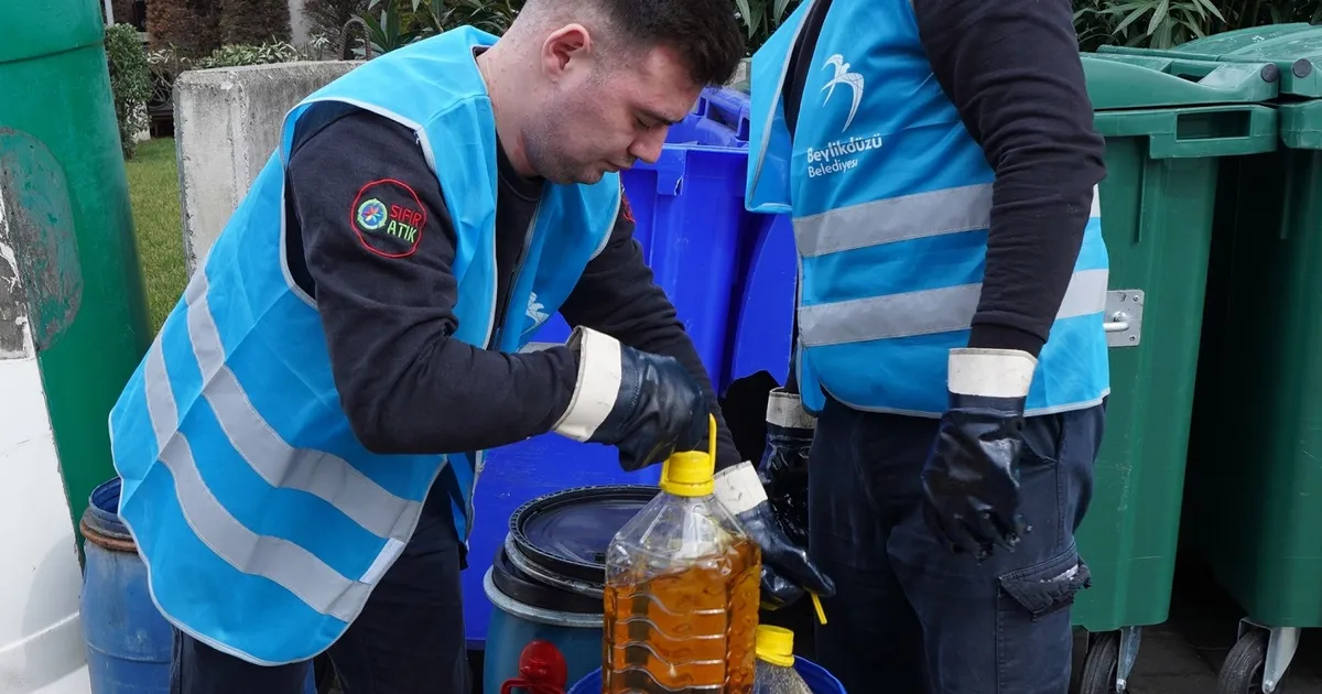İstanbul Beylikdüzü'nde atık yağlar hediye çekine dönüşüyor - Gündem Haberleri