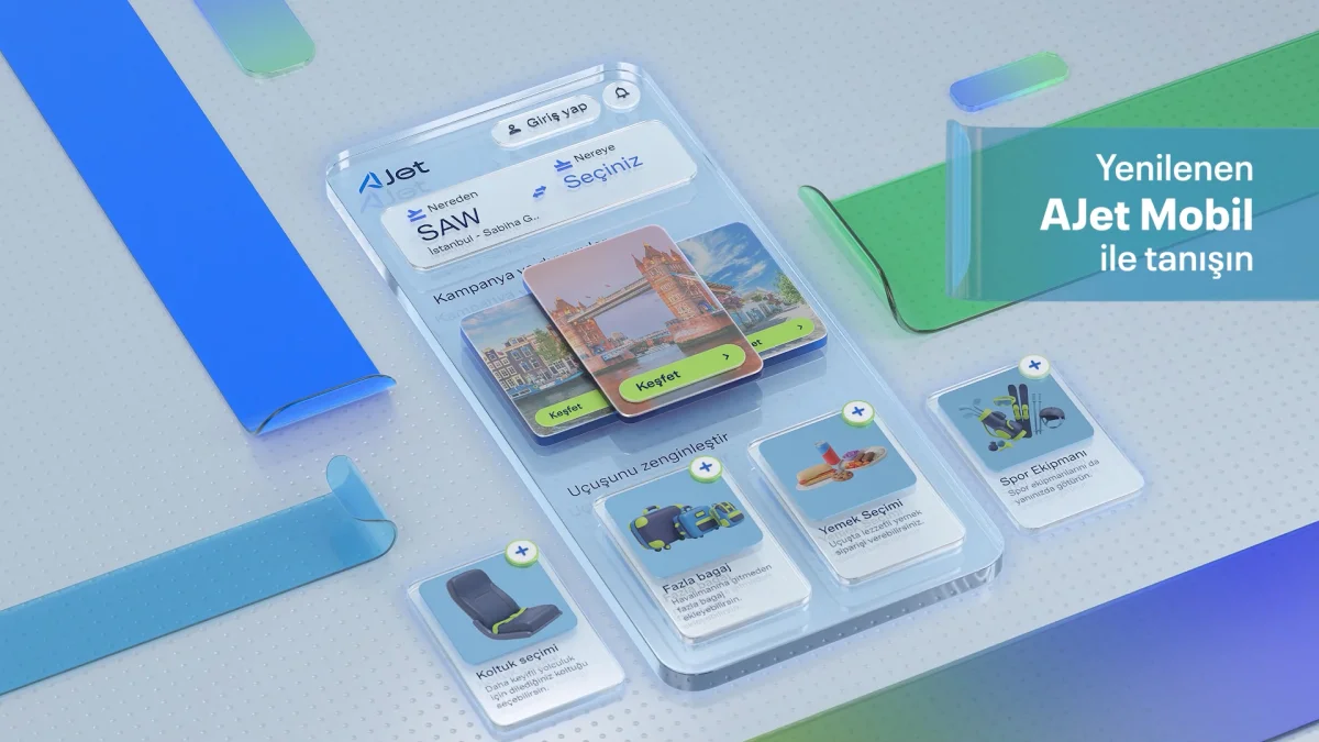 AJet mobil yenilendi - Teknoloji Haberleri