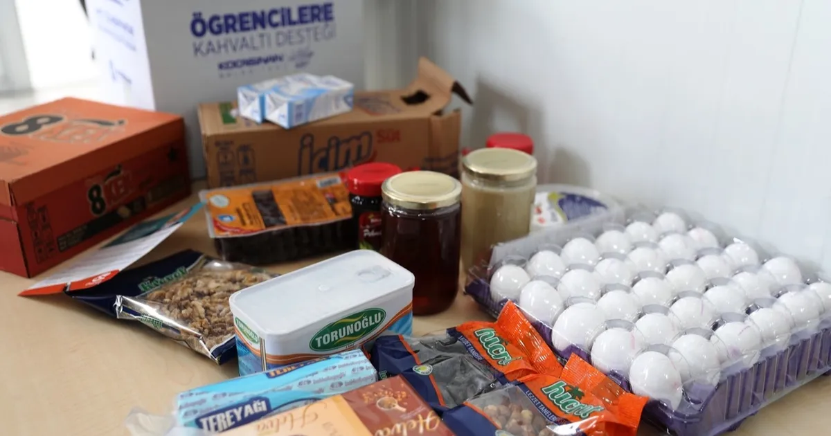 Kayseri Kocasinan'dan öğrencilere ücretsiz kahvaltı kolisi - Gündem Haberleri