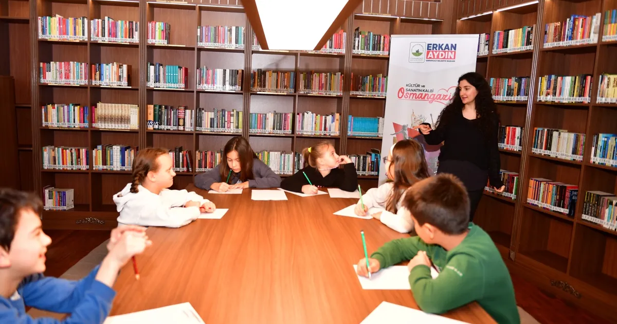 Bursa Osmangazi’de çocuklar masallarla tarihi keşfediyor
