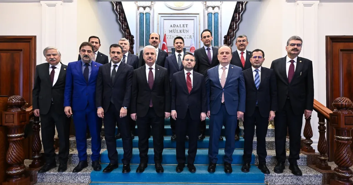 Konya'dan Bakan Gürlek'e nezaket ziyareti