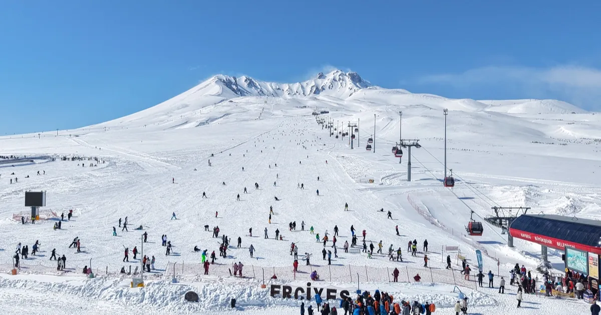Rekortmen Erciyes yeni kayakseverleri bekliyor - Gündem Haberleri