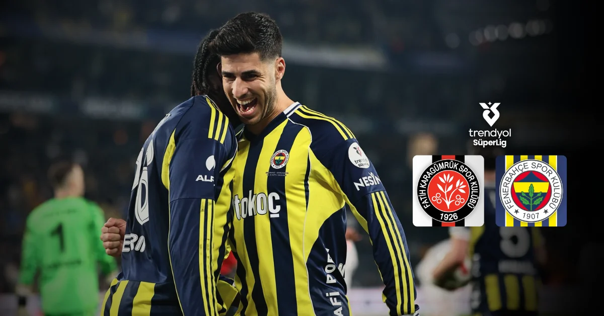 Fenerbahçe zirve peşinde Fatih Karagümrük deplasmanında