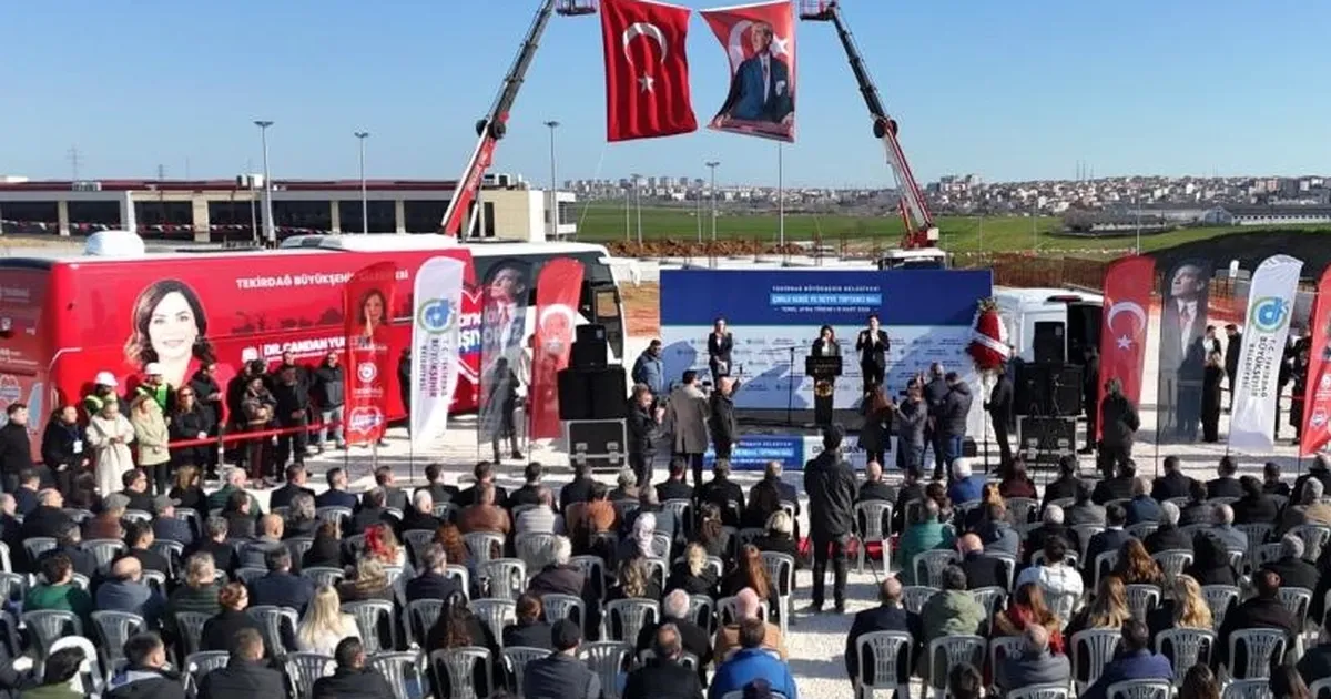 Sebze ve Meyve Toptancı Hali temeli atıldı