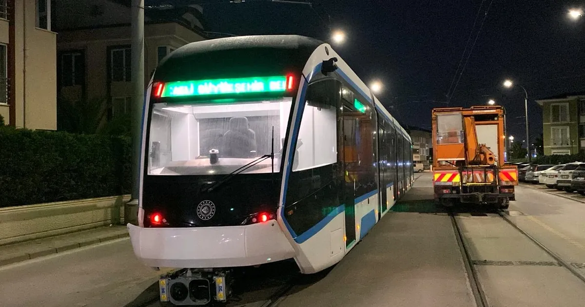 Kocaeli'de 5 tramvaydan dördüncüsü raylara indi