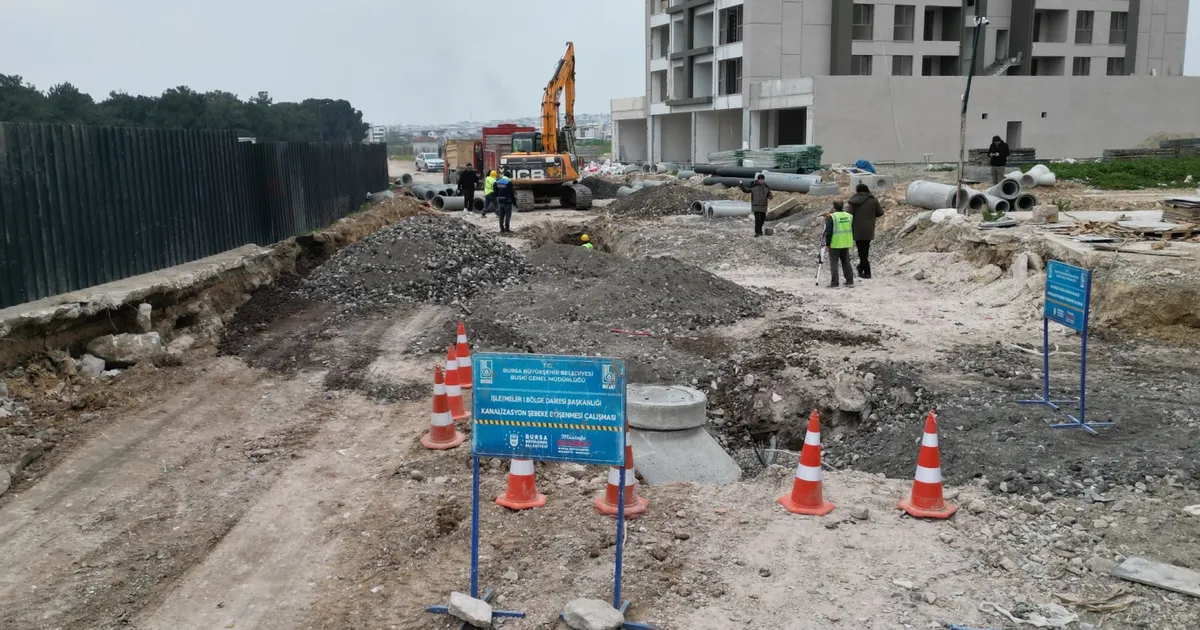 Bursa Büyükşehir'den güçlü altyapı hamlesi