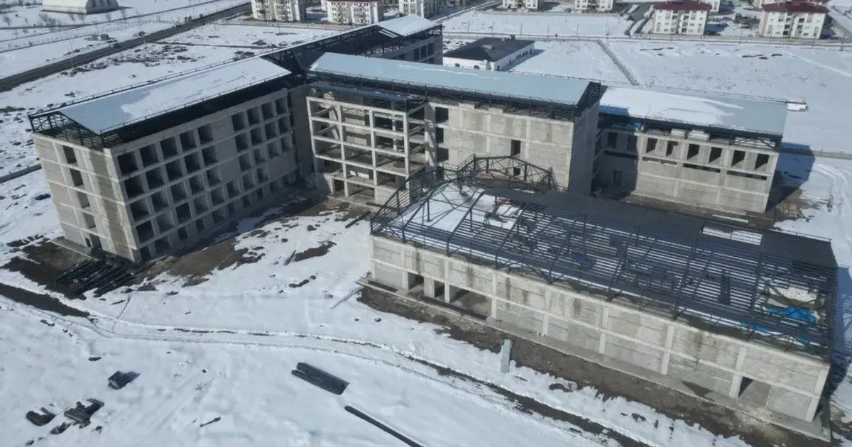 Ağrı’da Kadın Doğum ve Çocuk Hastanesi'nde sona doğru