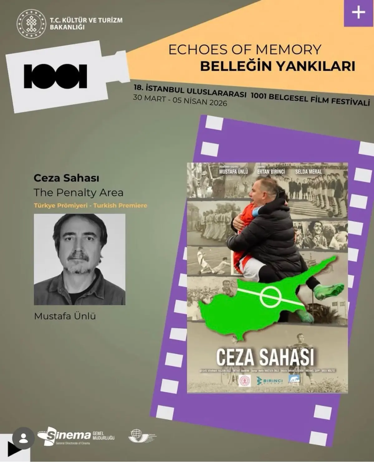 “Ceza Sahası”  Uluslararası 1001 Belgesel Film Festivali’nde