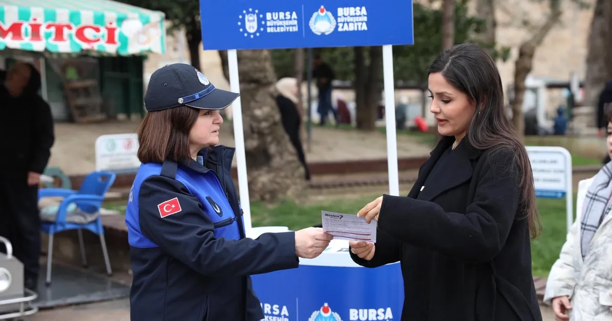 Bursa Büyükşehir Zabıtası tüketicileri bilgilendirdi