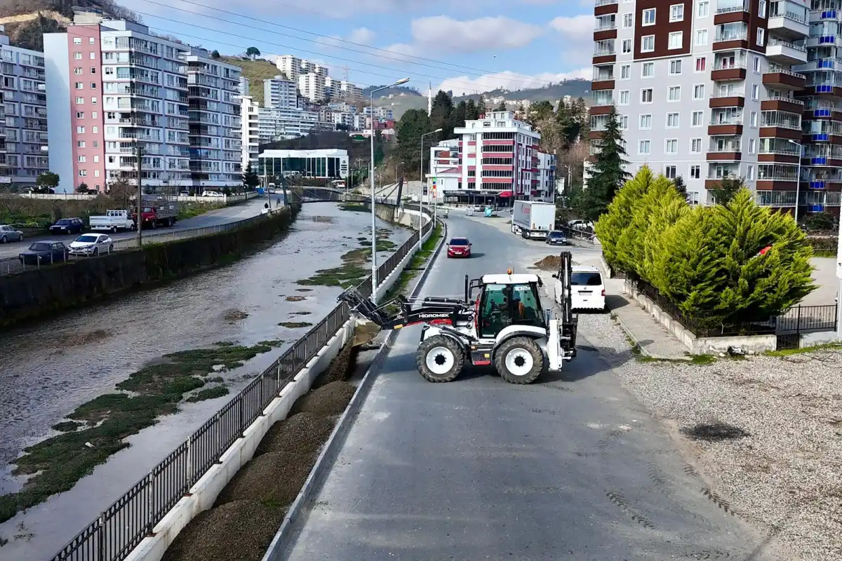 Giresun'da kaldırım çalışması devam ediyor - Gündem Haberleri