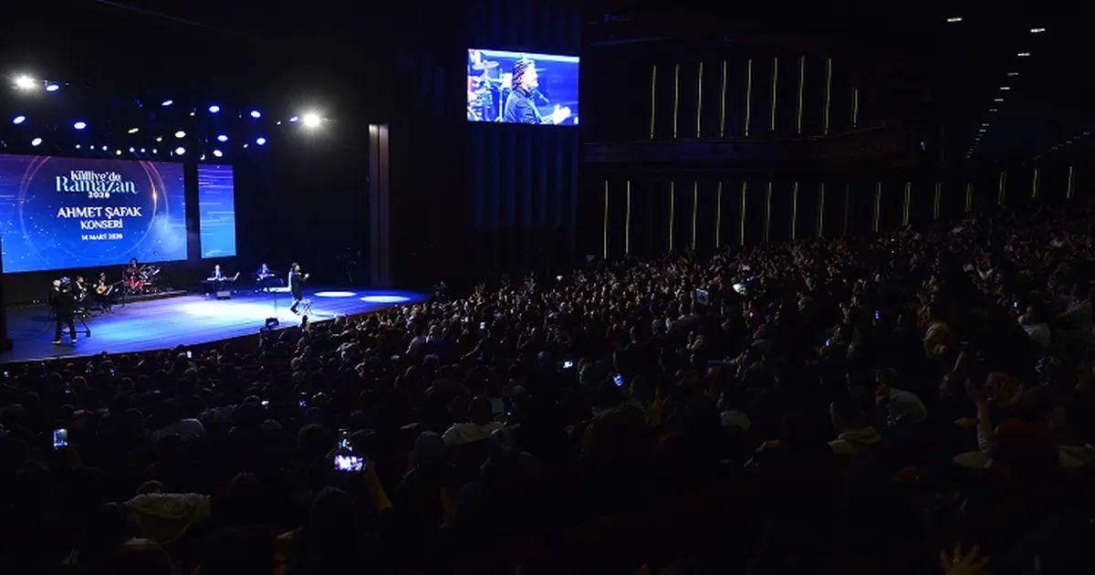 Ahmet Şafak Külliye’de Ramazan konseri verdi