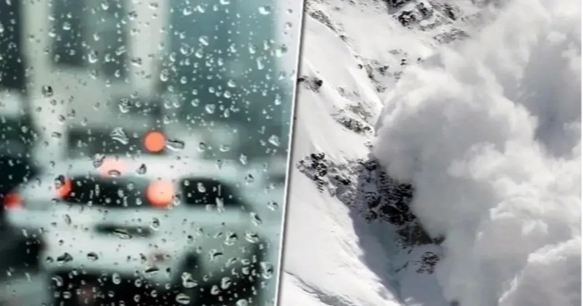 Meteoroloji’den yağış ve çığ uyarısı