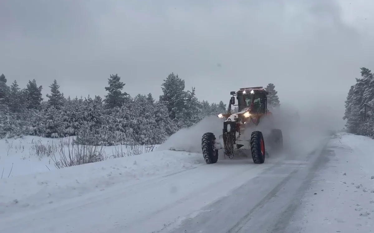 Doğu Anadolu’da kar etkisini sürdürüyor
