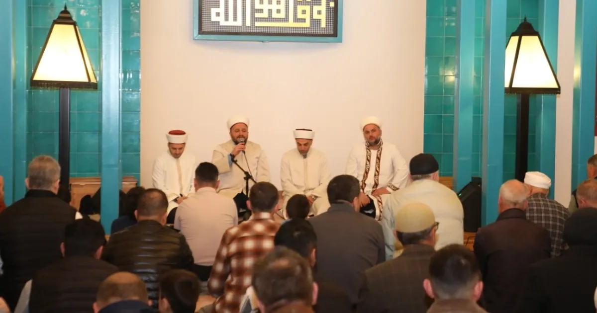 Bursa İnegöl’de binlerce kişi OSB Camii’nde buluştu