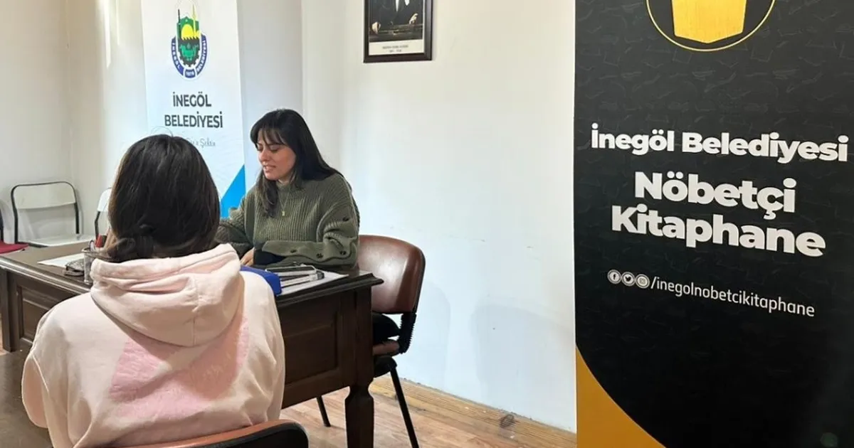 İnegöl'de öğrencilere sınav yolunda güçlü destek