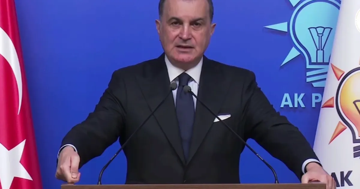 AK Parti Sözcüsü Ömer Çelik’ten,Orta Doğu ve 'Özel' yorumu... CHP kendi gündemine hakim değil