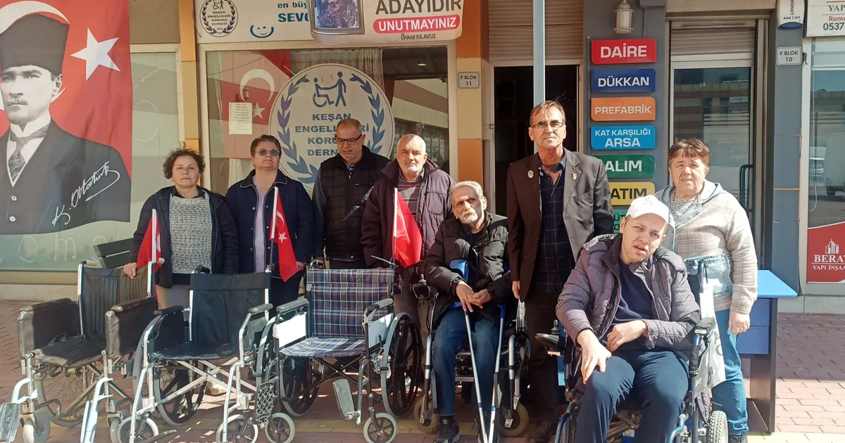 Edirne Keşan’da bayram öncesi engellileri sevindirdi - Gündem Haberleri