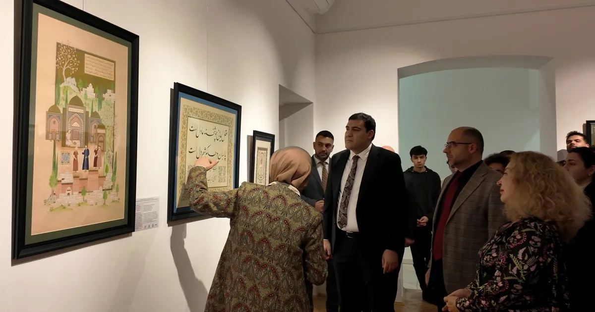 Konya'da Karatay Belediyesi’nden Viyana’da mesnevi sergi