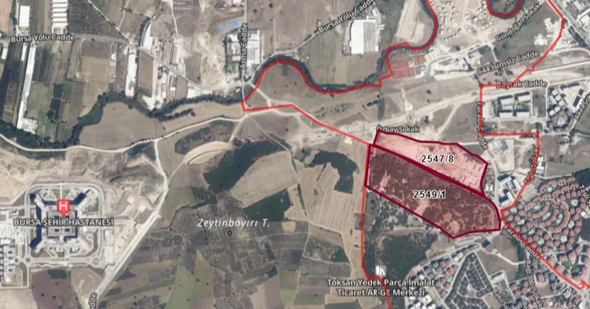 Bursa’da YHT Garı için acele kamulaştırma kararı