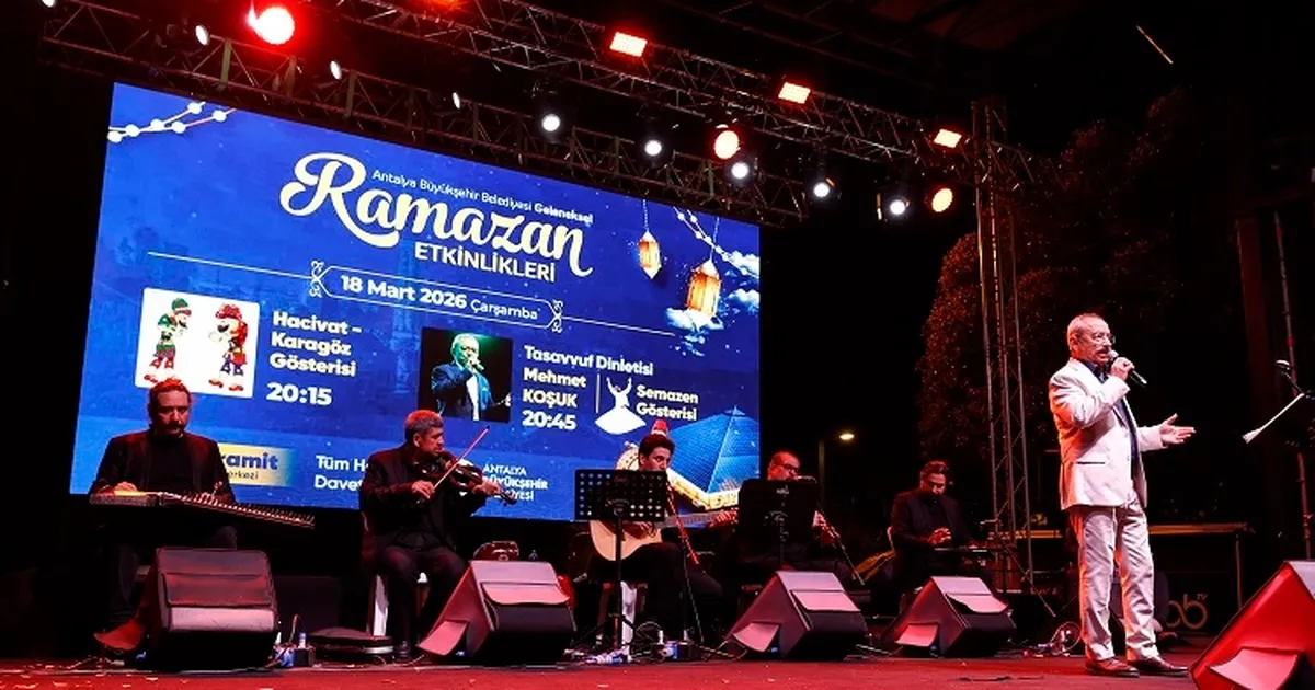 Antalya Büyükşehir'in ramazan etkinliklerine yoğun ilgi - Gündem Haberleri