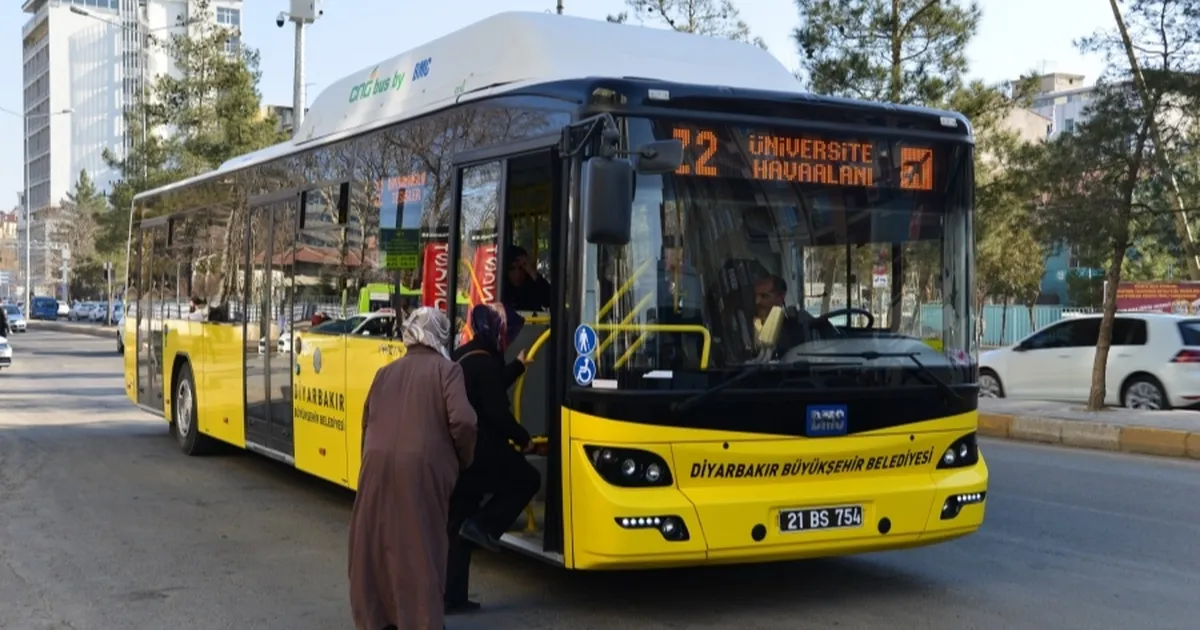 Diyarbakır'da bayramda toplu ulaşım ücretsiz olacak - Gündem Haberleri