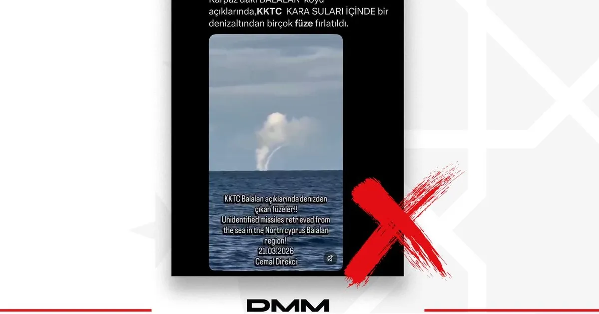 KKTC açıklarında füze iddiasına yalanlama!