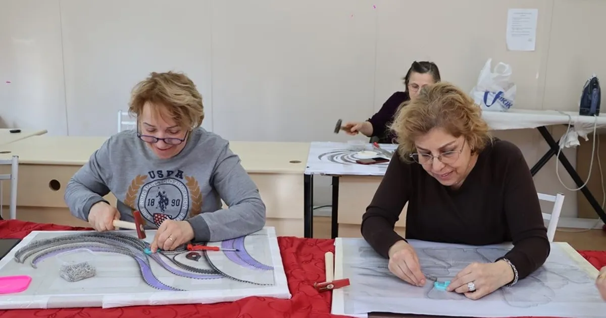 Filografi sanatı Maltepe’de yeniden hayat buluyor