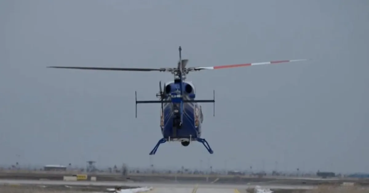 Van'da helikopter destekli denetimde kaçan araç yakalandı