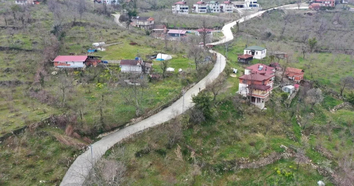 Ordu Fatsa’da beton yol konforu Bucaklı’ya ulaştı