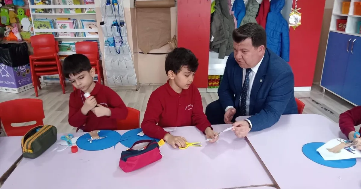 Keşan'da Müdür Kemik’ten Raşit Efendi İlkokulu’na ziyaret