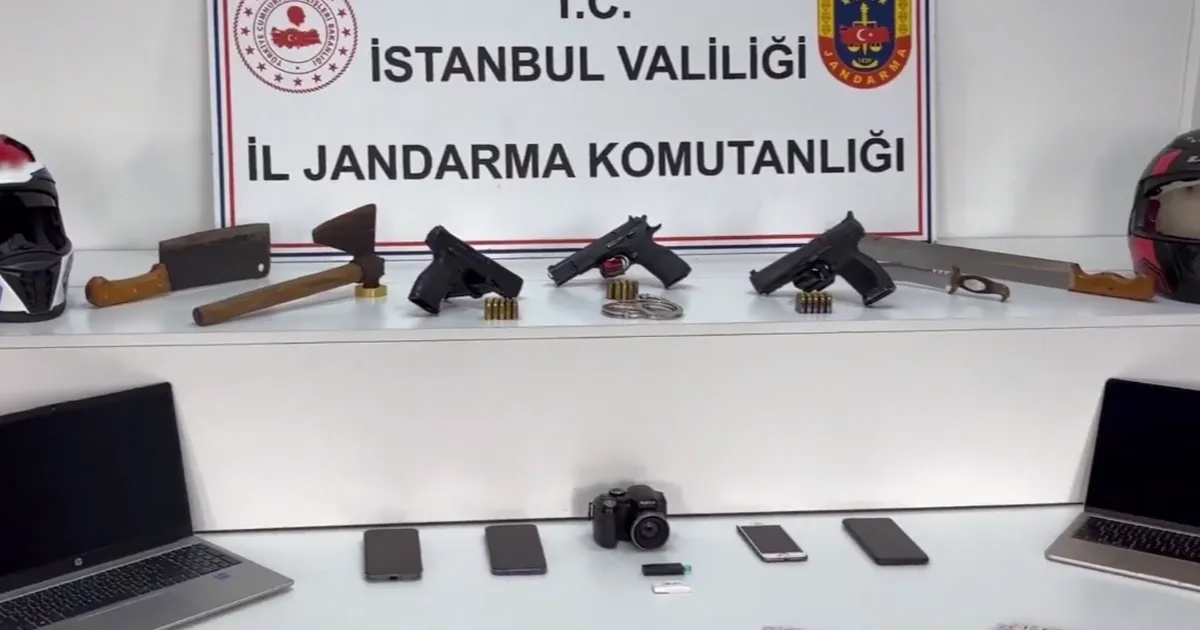 İstanbul’da organize suça 5 tutuklama!