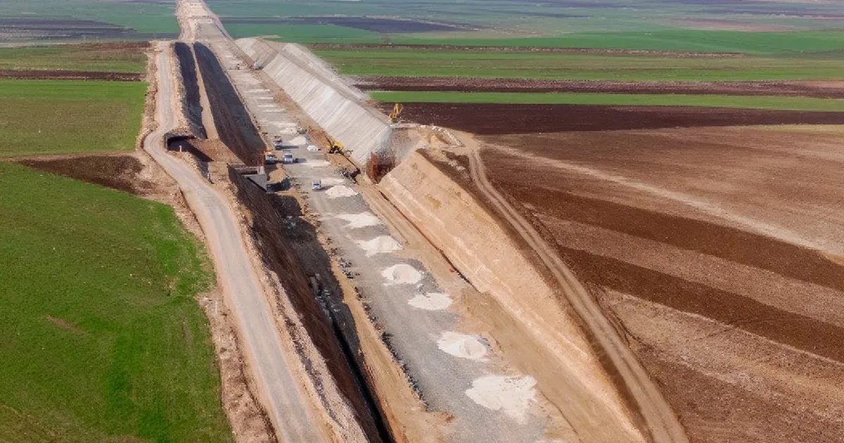 Akdeniz’i Güneydoğu’ya bağlayacak dev projede yüzde 81 ilerleme