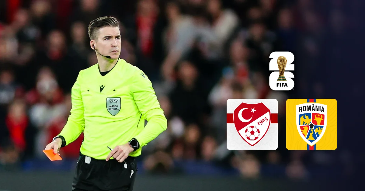 Türkiye - Romanya maçına Fransız hakem