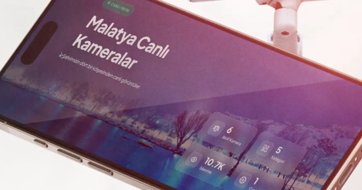 Malatya Büyükşehir’den 7/24 canlı izleme platformu