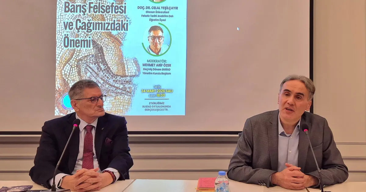 BUSİAD Felsefe Söyleşilerinde 'barış' konuşuldu