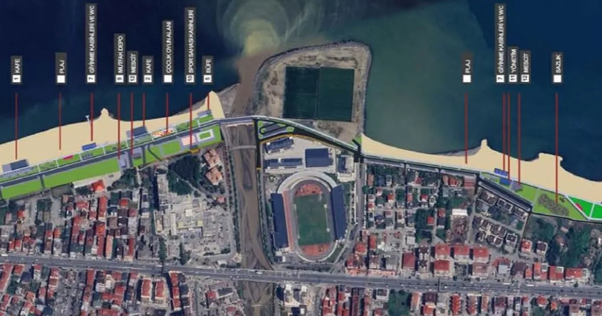 Trabzon Akçaabat sahilinde büyük değişim başlıyor