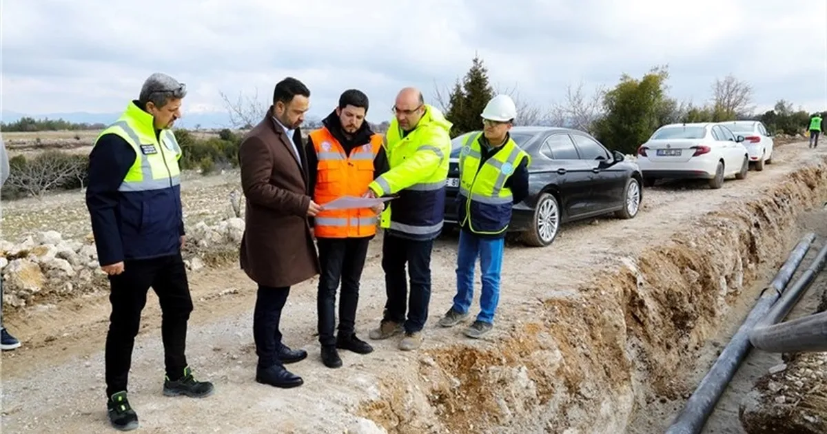 Denizli Uzunpınar’da modern içme suyu yatırımı hızla yükseliyor