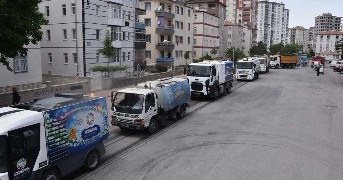 Kayseri Kocasinan'dan temizlik seferberliği - Gündem Haberleri