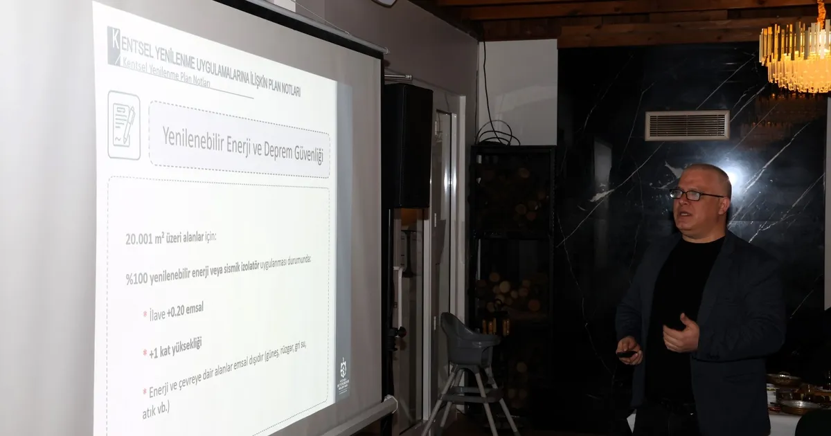 Kocaeli'de kentsel dönüşüm ve imar konuları görüşüldü