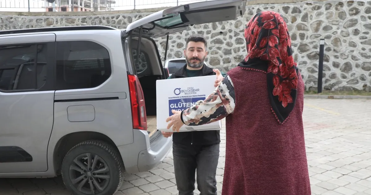 Ordu’da çölyak hastalarına Büyükşehir’den destek