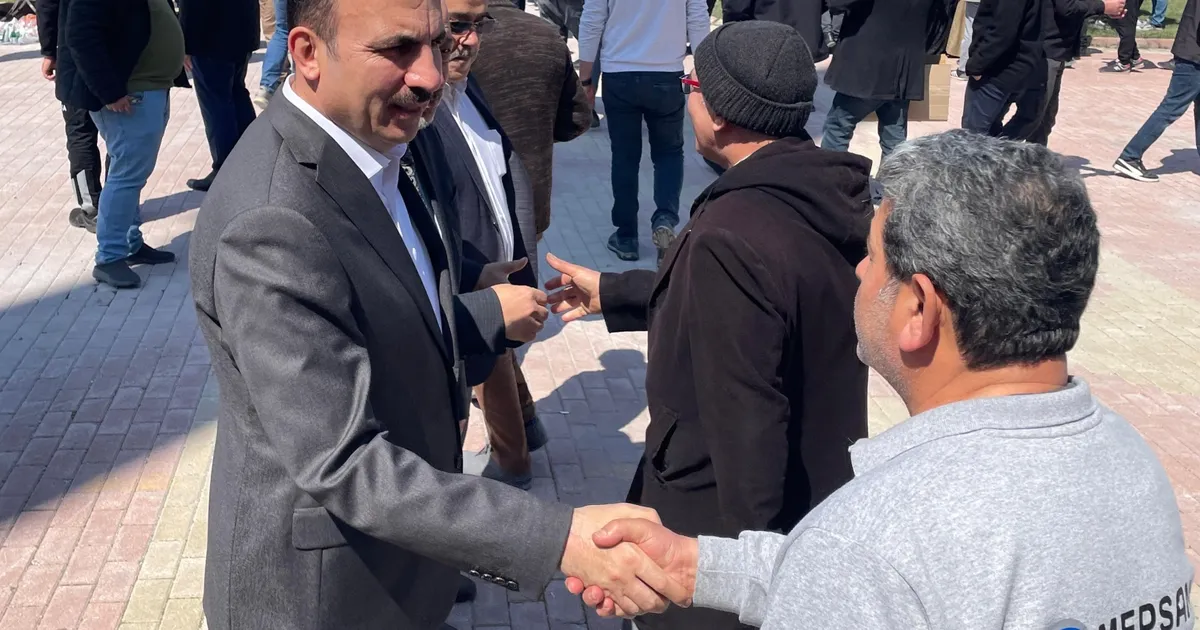 Konya'da Başkan Altay'dan Cuma buluşması