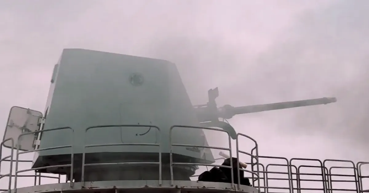 Altıncı milli deniz topu da Deniz Kuvvetleri’ne teslim edildi