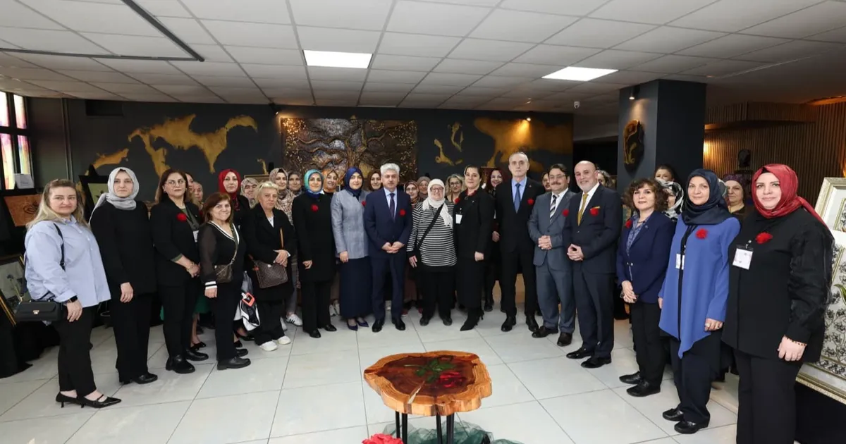 "Sanatın Diliyle Değerlerimiz” sergisi açıldı