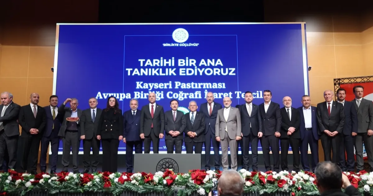 Kayseri pastırmasının coğrafi işareti tarihi bir kazanım
