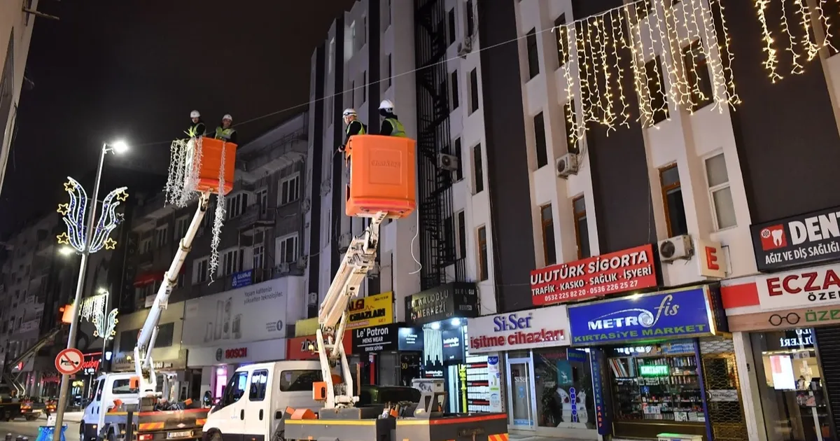 Kayseri sokaklarına LED'li düzenleme - Gündem Haberleri